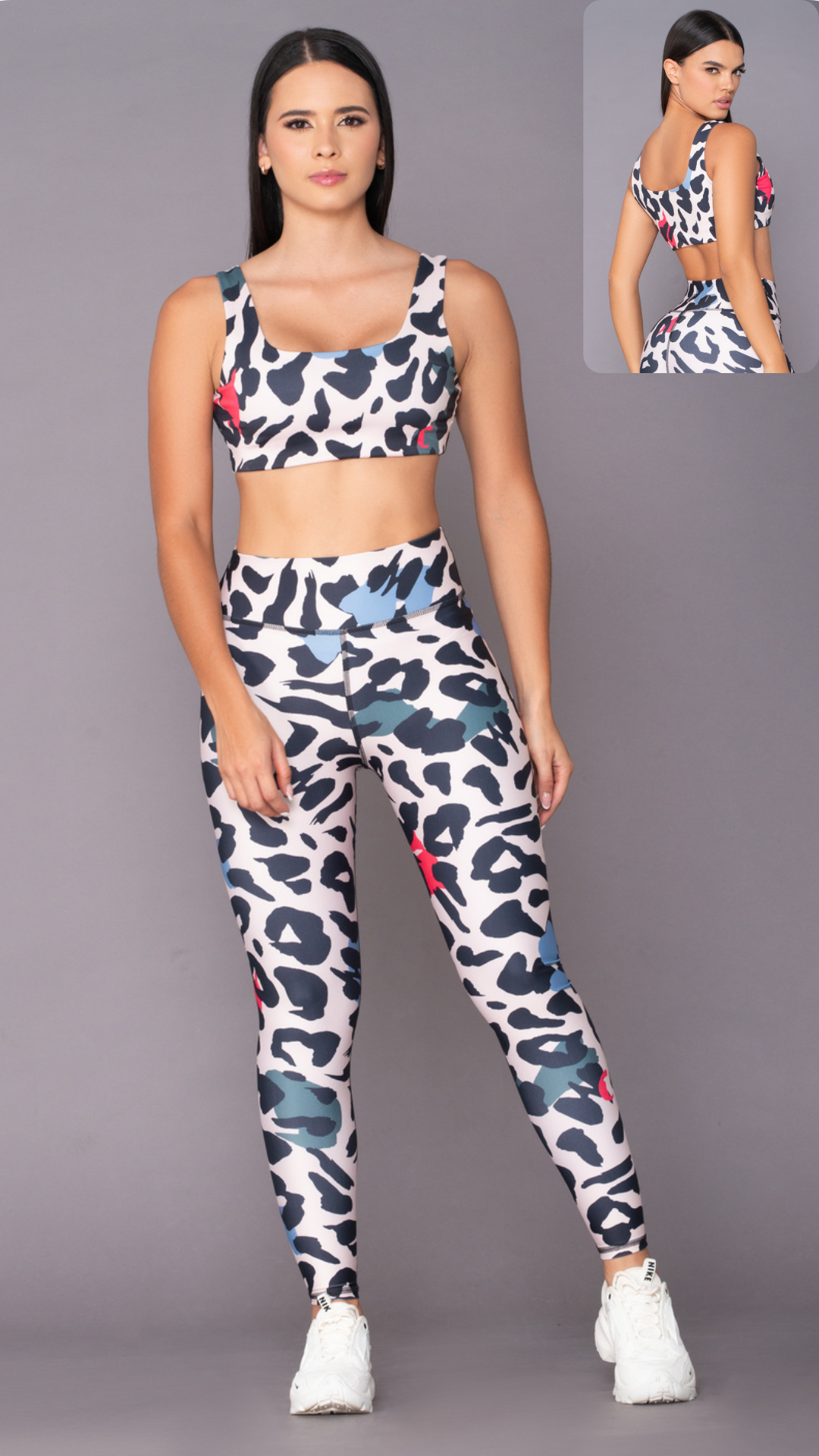 CONJUNTO LEGGINS SUBLIMADO ANIMAL PRINT