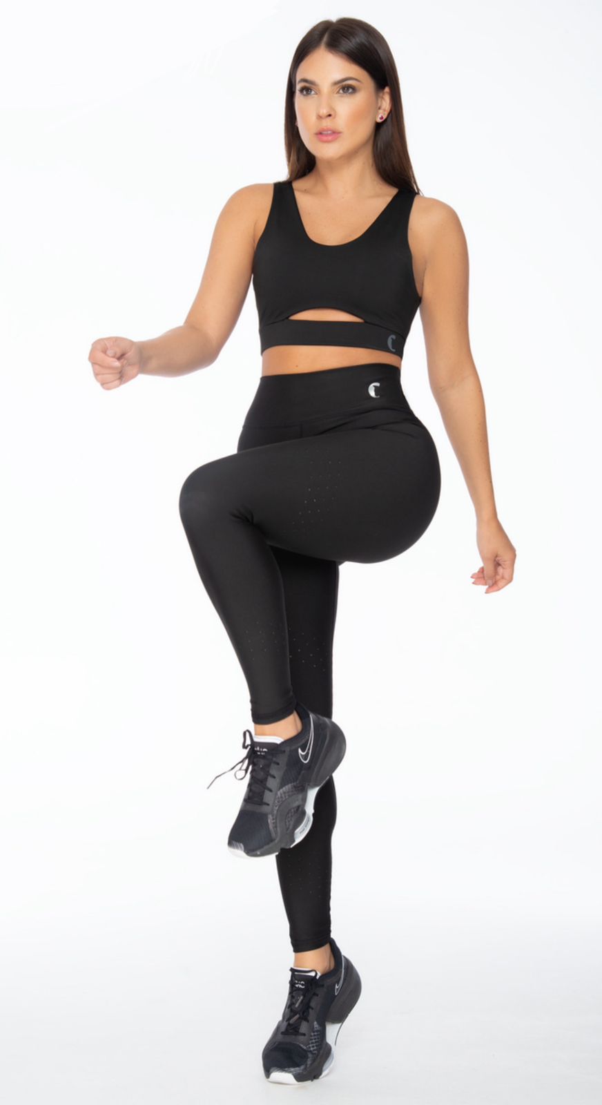 Conjunto Leggins Laser Negro